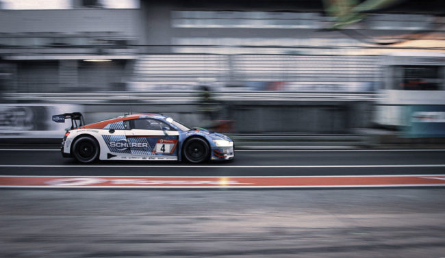 24hNBR 2019 Winner - Phoenix AUDI R8 LMS #4 - Pierre Kaffer, Frank Stippler, Dries Vanthoor, Frederic Vervisch | © ADVIGA