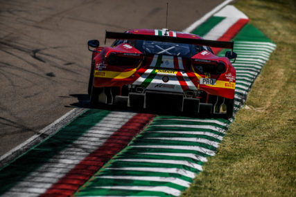 IMOLA P7 overall AF_Corse #51 - Alessandro Pier Guidi, Nicklas Nielsen, James Calado | © Ferrari