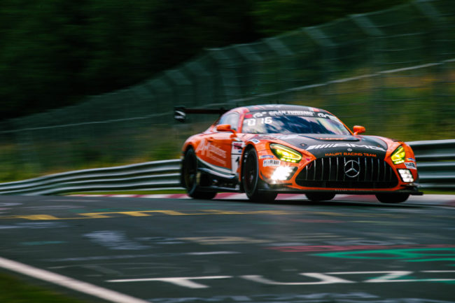 NLS2+3 Winner HRT AMG GT3 #16 - Maro Engel, Manuel Metzger, Adam Christodoulou, Luca Stolz | © Michele Scudiero