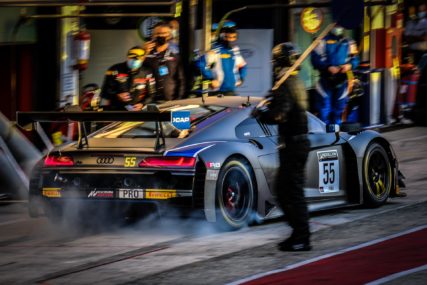 Misano Race 3 P3 attempto AUDI #55 - Mattia Drudi & Tommaso Mosca | © GTworldChEU
