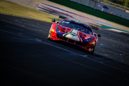 Misano Race 2 Winner PRO-AM #52 AF Corse Ferrari - Louis Machiels & Andrea Bertolini | © GTworldChEU