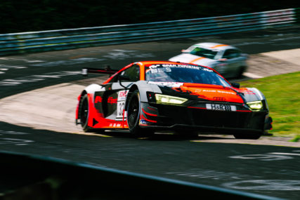 P2 CarCollection AUDI #32 - Mirko Bortolotti, Robin Frjin, Markus Winkelhock, Chris Haase | © Michele Scudiero