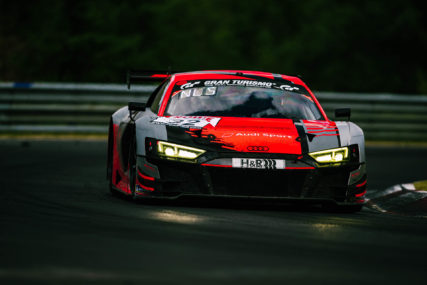 P2 CarCollection AUDI #32 - Mirko Bortolotti, Robin Frjin, Markus Winkelhock, Chris Haase | © Michele Scudiero