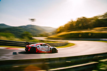 NLS5 Winner Land Motorsport R8 #29 - Chris Mies, Kelvin vd Linde, Mattia Drudi | © Michele Scudiero