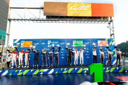6hSPA Podium - Total 6 hours of Spa Francorchamps - Spa Francorchamps | © WEC