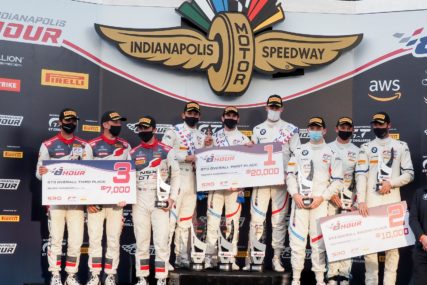 IntGTC Indy8H Podium overall | © SRO