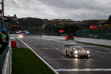 SPA24 2020 Winner - ROWE 911GT3R #98 - Earl Bamber, Laurens Vanthoor, Nick Tandy | © SRO