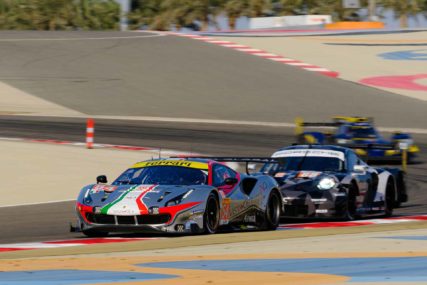 WEC 8HBahrain AM - P4 #54 AF Corse - T. FLOHR / F. CASTELLACCI / G. FISICHELLA | © Ferrari