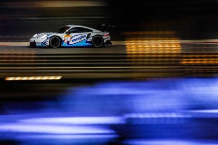 WEC 8HBahrain AM - P1 #56 911RSR - Egidio Perfetti, Larry Ten Vorde & Jörg Bergmeister | © Jürgen Tapp