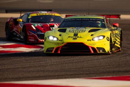 WEC Champions GTE - Nicki Thiim & Marco Sorensen AMR #95 | © Drew Gibson