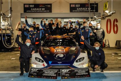 GTworldCH EU Pro-Am Champion - Alexander West, Chris Goodwin - Marvin Kirchhöfer - Garage 59 #188 | © SRO