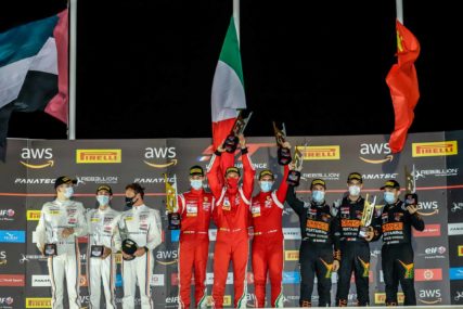 GTworldCH EU Endurance Champion - Ale Pier Guidi - Tom Blomqvist, Come Ledogar - AF Corse Ferrari #51 | © SRO