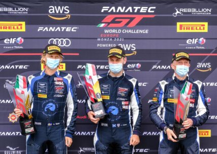 3hMonza Pro-AM Winner #188 - Alexander West, Chris Goodwin, Jonny Adam | © SRO