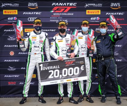 3hMonza Winner #54 - Matteo Cairoli, Klaus Bachler, Christian Engelhart | © SRO