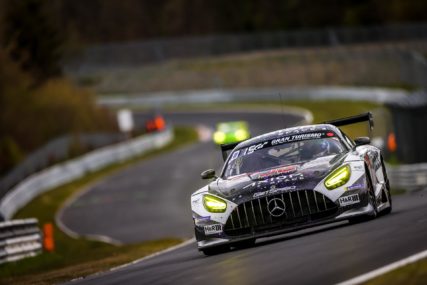 24hNBR QR - P23 Getspeed AMG #9 - Shoffner Janine, Kranz Moritz, Palttala Markus, Soulet Maxime | © GruppeC