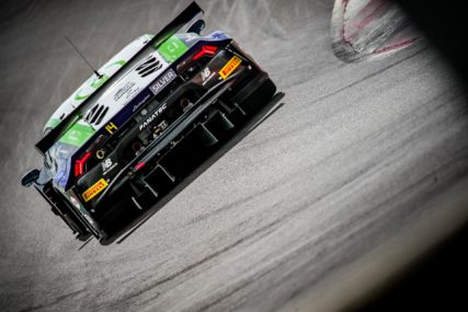 Magny-Cours Winner SC Race I - Emil-Frey Huracan #14 - Arthur Rougier, Alex Fontana | © SRO
