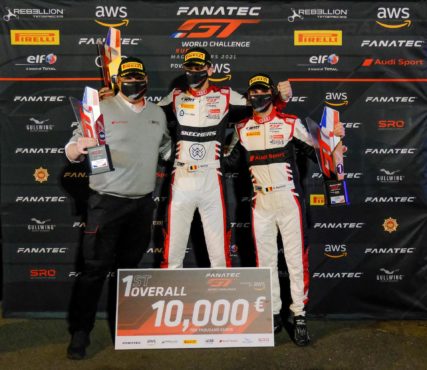 Magny-Cours Winner Race I - WRT Audi #32 - Charles Weerts, Dries Vanthoors | © SRO