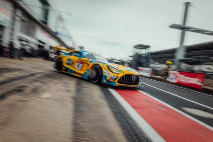 24hNBR DNF HRT AMG #4 - Maro Engel, Luca Stol, Manuel Metzger, Adam Christodoulou | © GruppeC