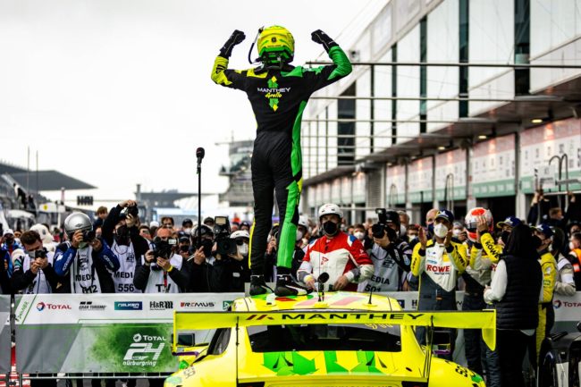 24hNBR P1 #911 Matteo Cairoli, Michael Christensen & Kevin Estre | © GruppeC
