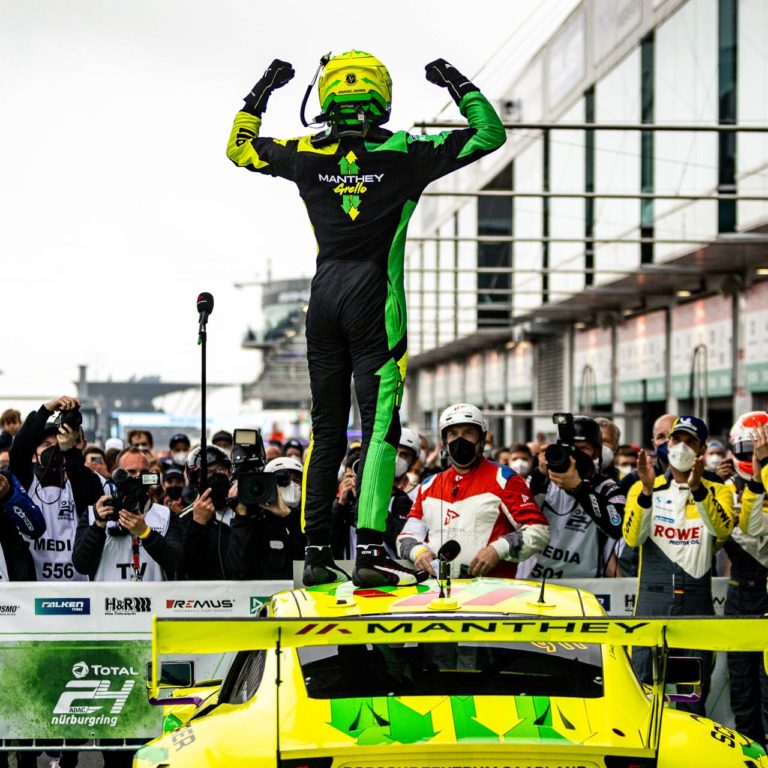 24hNBR P1 #911 Matteo Cairoli, Michael Christensen & Kevin Estre | © GruppeC