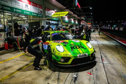24hNBR P1 #911 Matteo Cairoli, Michael Christensen & Kevin Estre | © GruppeC