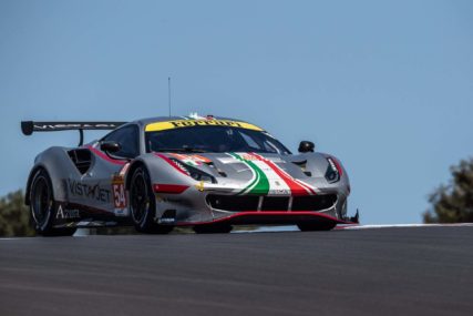 8hPortimao GTE AM P3 AF Corse #54 - T. FLOHR / F. CASTELLACCI / G. FISICHELLA | © Ferrari Races
