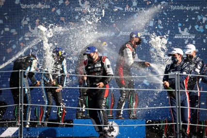 6hMonza Podium Overall | © Toyota