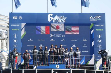 6hMonza Podium Overall | © Toyota