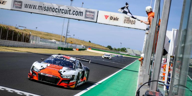 Misano Winner Race I & II - WRT #32 - Charles Weerts & Dries Vanthoor | © SRO