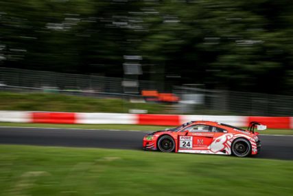 NLS 5+6 Winner Pro-AM Lionspeed R8 #24 - Lorenzo Locco, Patrick Kolb, Milan Dontje, Mattia Drudi | © Chris Freys