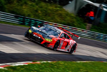 NLS 5+6 Winner Pro-AM Lionspeed R8 #24 - Lorenzo Locco, Patrick Kolb, Milan Dontje, Mattia Drudi | © Chris Freys