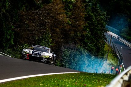 NLS 5 DNF - Car Collection R8 #5 - Milan Dontje, Rene Streuer, Jörg Viebahn | © Chris Freys