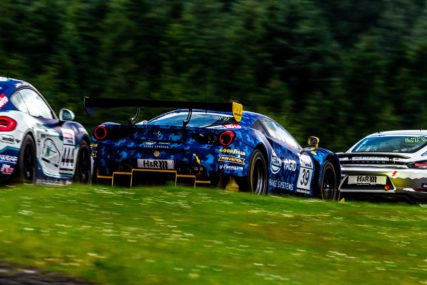 NLS 5 P3 Pro-AM racingONE 488 #39 - Carrie Schreiner, Christian Kohlhaas, Mike Jäger | © Chris Freys