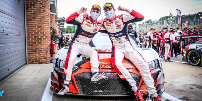 GTworldChEu Sprint Cup Champions 21 - Dries Vanthoor & Charles Weerts | © SRO