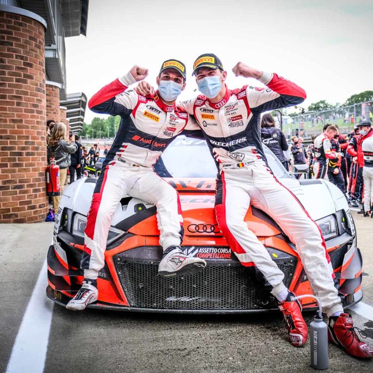GTworldChEu Sprint Cup Champions 21 - Dries Vanthoor & Charles Weerts | © SRO