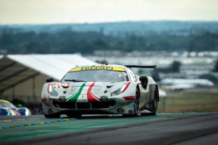 LM24 - P10 GTE AM #54 - Flohr T. Fisichella G. Castellacci F. | © Ferrari