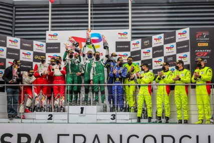 Spa24h 2021 Podium Pro-Am & AM | © SRO