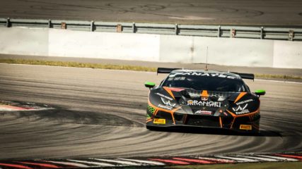 Winner overall #63 Mirko Bortolotti, Marco Mapelli, Andrea Caldarelli - FFF Racing | © SRO