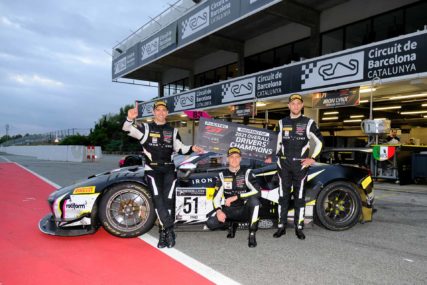 GTWCE Endurance Cup PRO Champions: Ale PierGuidi, Come Ledogar, Nicklas Nielsen - IronLynx #51 | © SRO