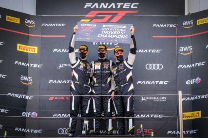 GTWCE Endurance Cup PRO Champions: Ale PierGuidi, Come Ledogar, Nicklas Nielsen - IronLynx #51 | © SRO