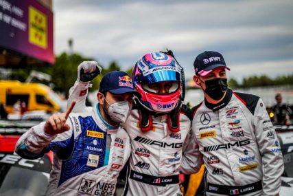 Race Winner Overall - AKKA-ASP AMG #88 - Jules Gounon, Felipe Fraga, Raffaele Marciello | © SRO