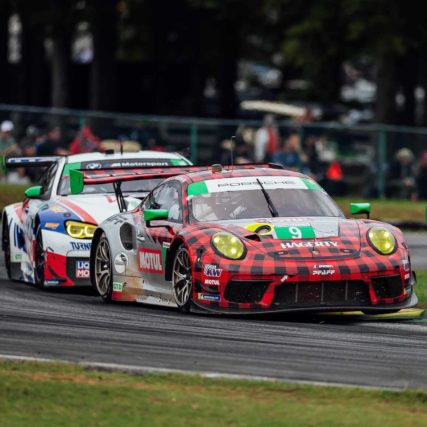 IMSA at VIR Winner GTD - #9 Vanthoor & Robichon | © Porsche