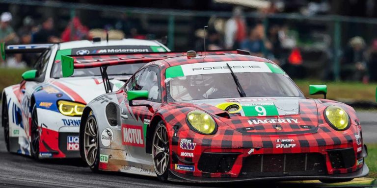 IMSA at VIR Winner GTD - #9 Vanthoor & Robichon | © Porsche