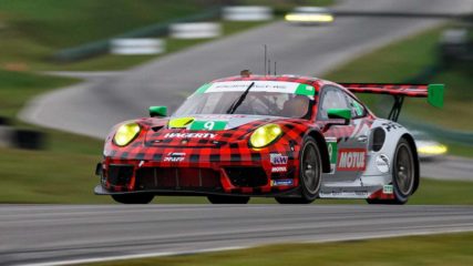 IMSA at VIR Winner GTD - #9 Vanthoor & Robichon | © Porsche