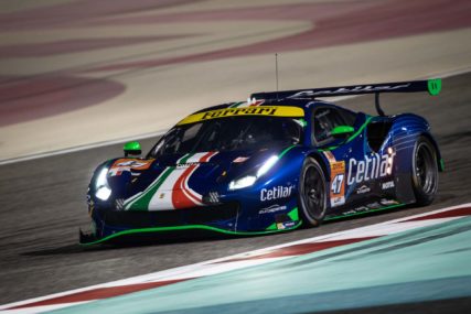 8hBahrain GTE-AM P4 #47 - R. LACORTE / G. SERNAGIOTTO / A. FUOCO | © Ferrari