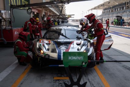 8hBahrain GTE AM Winner #83 - F. PERRODO / N. NIELSEN / A. ROVERA | © Ferrari
