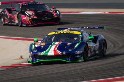 8hBahrain GTE-AM P4 #47 - R. LACORTE / G. SERNAGIOTTO / A. FUOCO | © Ferrari