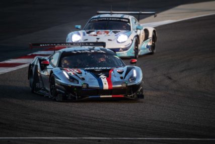 8hBahrain GTE AM Winner #83 - F. PERRODO / N. NIELSEN / A. ROVERA | © Ferrari
