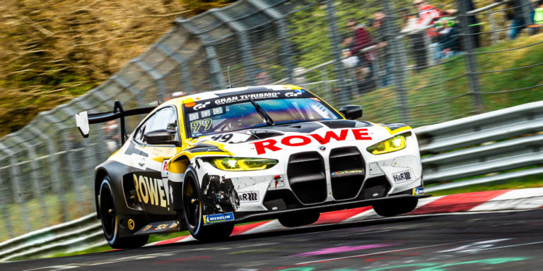 NLS3 Winner - ROWE M4 #99 - Connor de Phillippi, Augusto Farfus | © Chris Frays