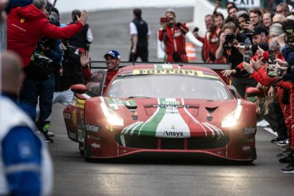 6hSPA winner GTE Pro #51 - A. Pier Guidi, J. Calado | © Ferrari